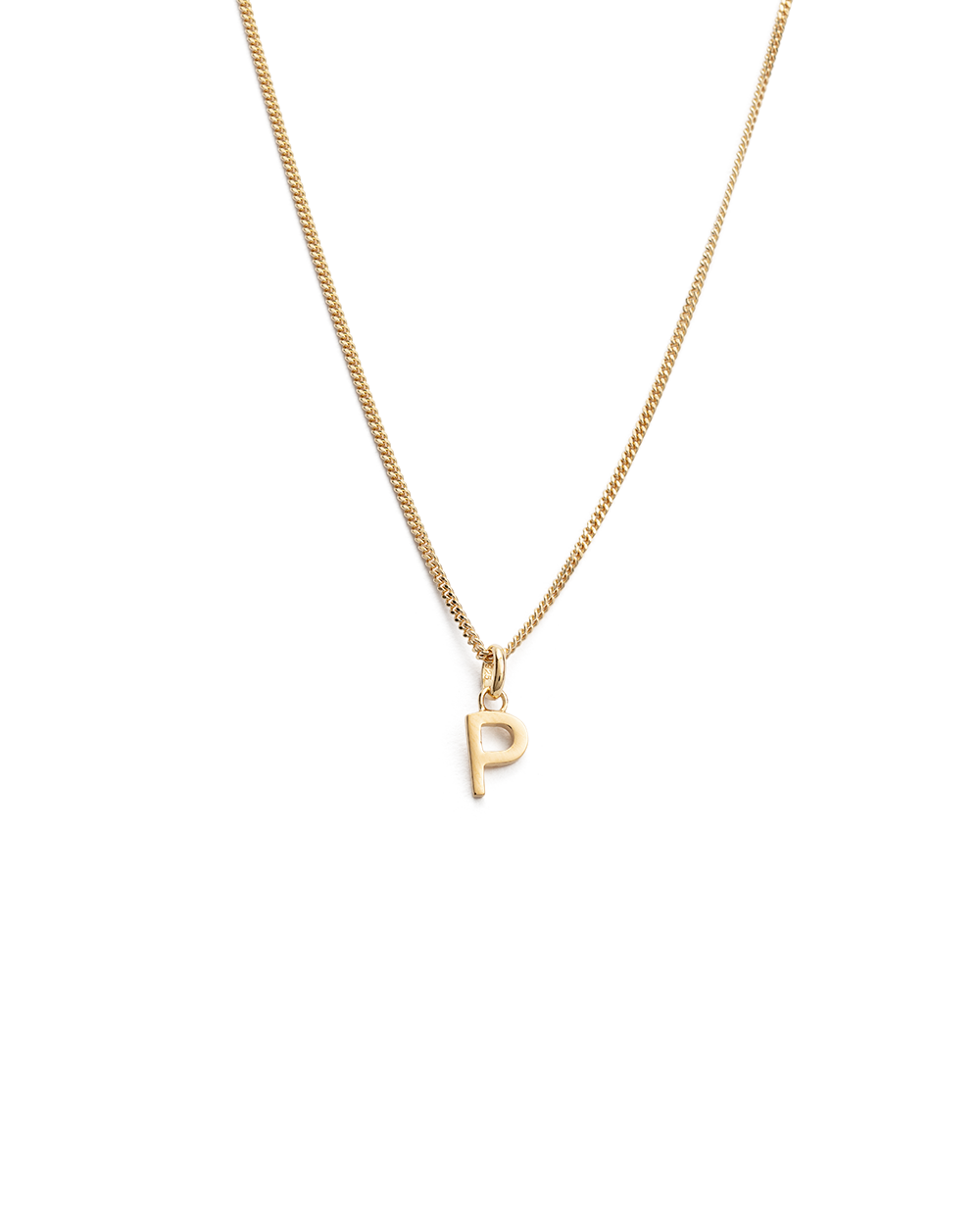 AOL Special - 18ct Gold Plated 2 Initial Monogram Necklace